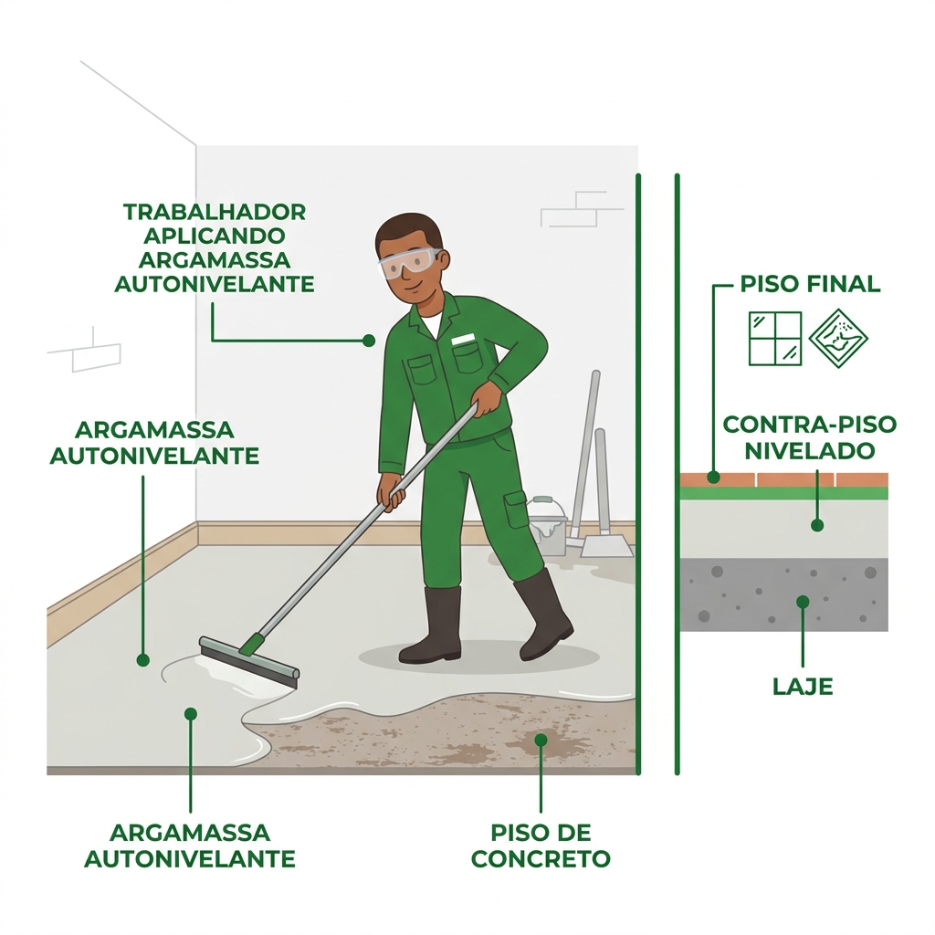 Nivelamento de Piso